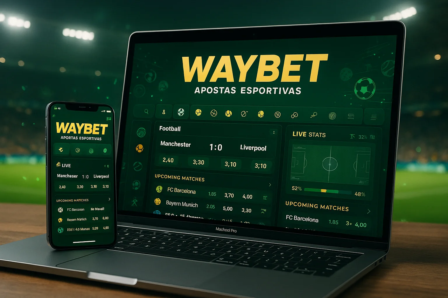 Aposte em apostas esportivas no cassino online WAYBET