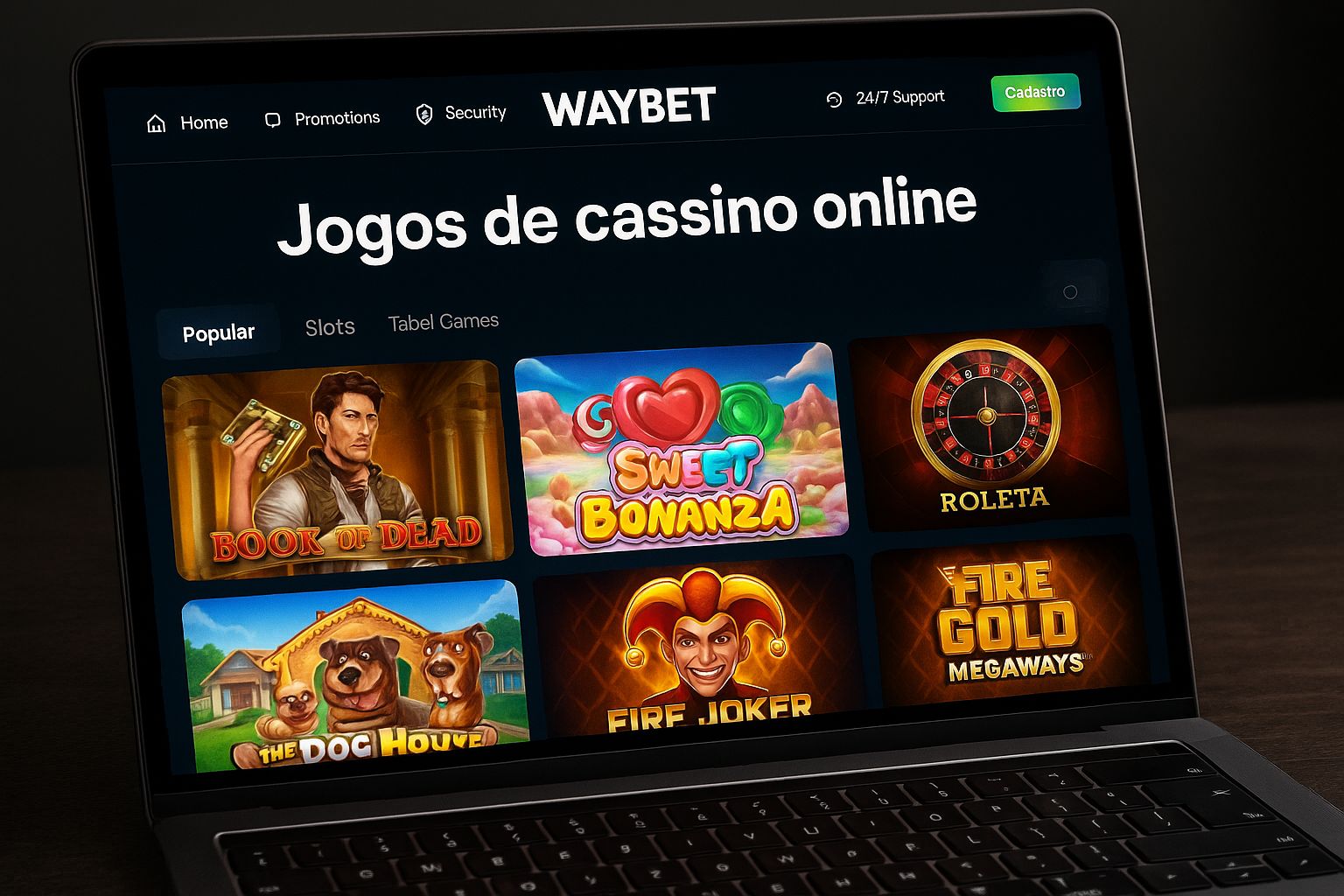 Jogos de cassino online WAYBET