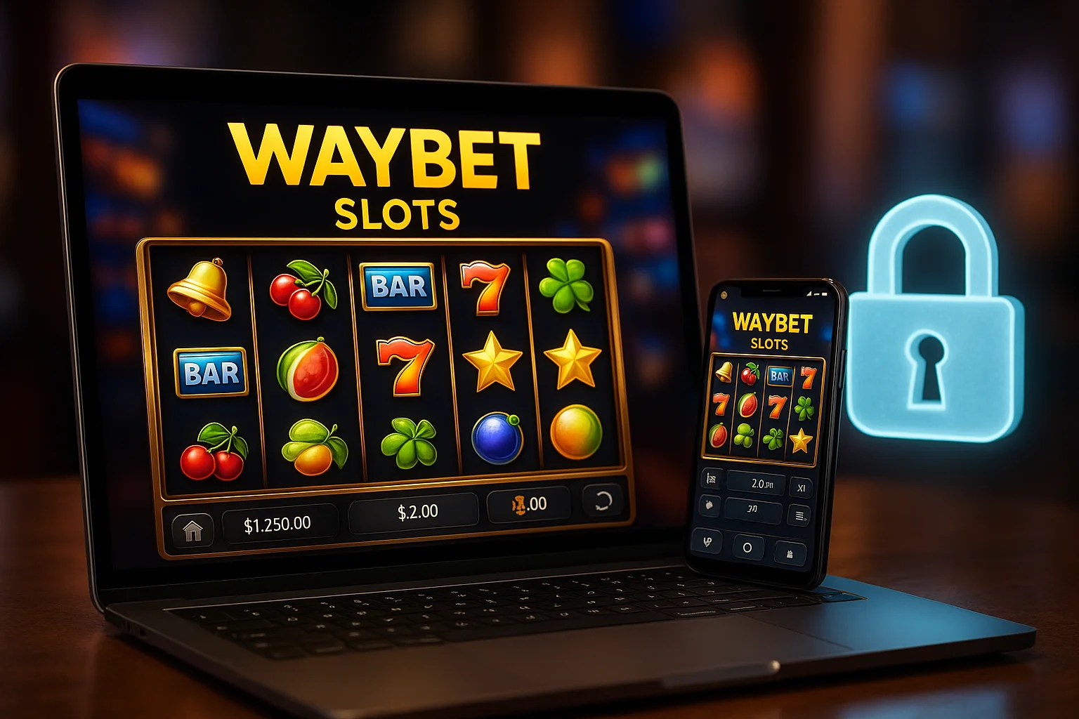 Explore o mundo das slot machines no WAYBET Casino